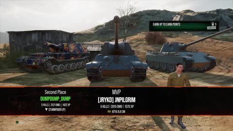 Jadgtiger 8.8 World of Tanks Replay