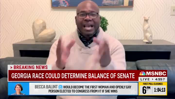 MSNBC Contributor Questions The Georgia Election In Blatant Show Of Hypocrisy