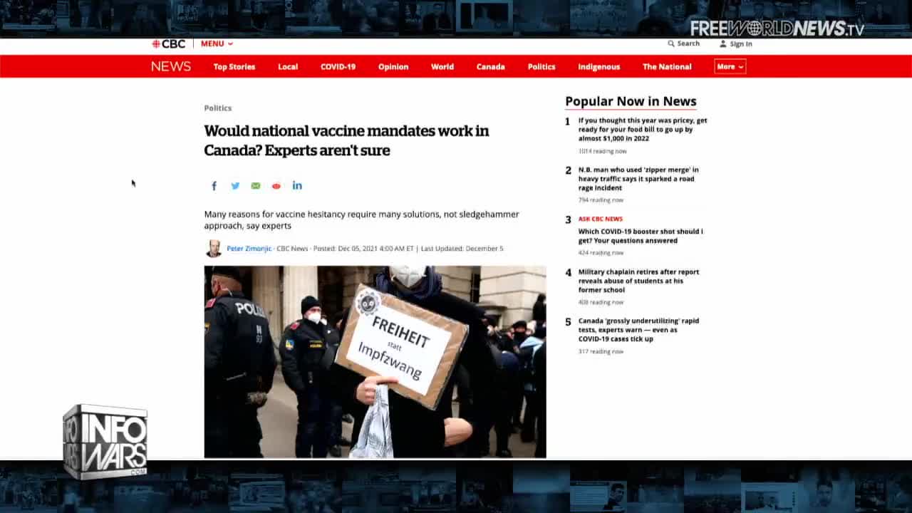 FAUCI The Government May Have To Do “Unpopular Things” If People Don't Get Vaxxed Voluntarily