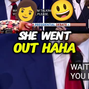 Trumps BEST moment against KAMALA