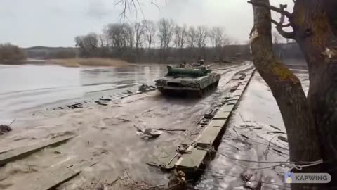 Russian army going West