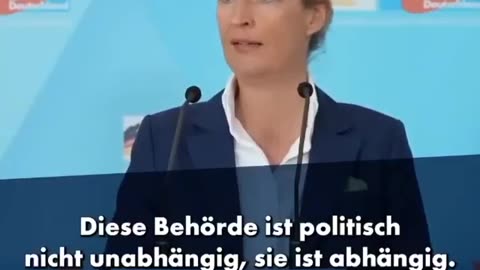 Weidel AFD und der Verfassungsschutz rechts