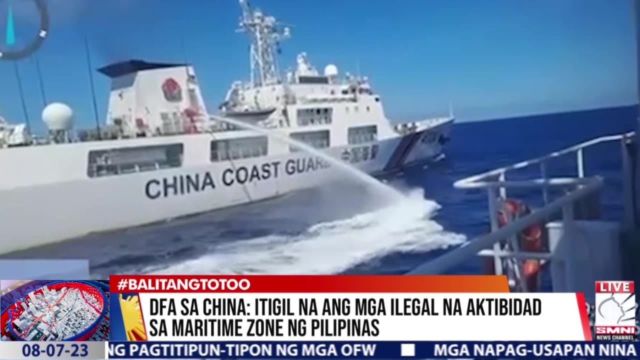 Mga ilegal na aktibidad sa maritime zone ng Pilipinas, itigil na —DFA sa China