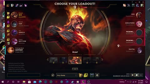 Brand Vs Zed Mid League Of Legends Ranked 10 2021 02 01