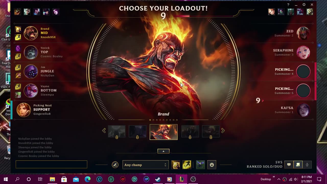 Brand Vs Zed Mid League Of Legends Ranked 10 2021 02 01