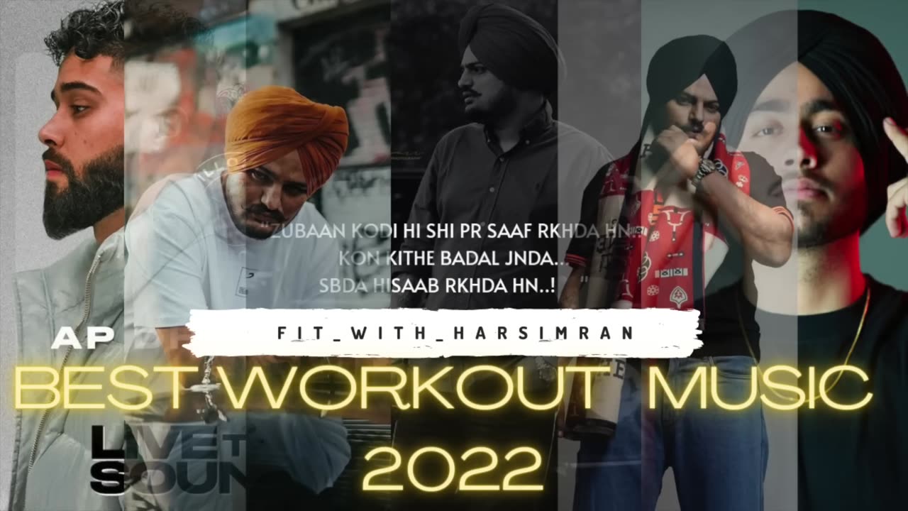 🔥MOOSELOVE X SHUBH X AP DHILLON WORKOUT MIX 2022