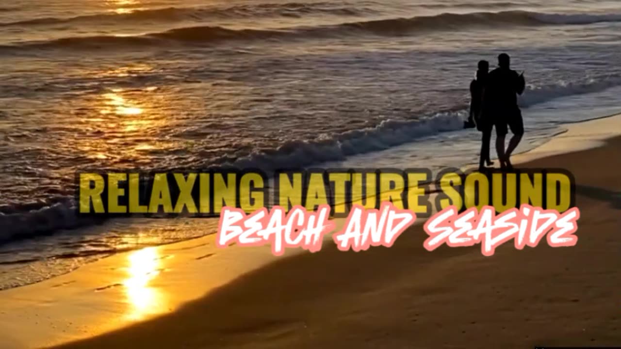 10 Minute Relaxing Nature Sound - Beach and Seaside #beachsound #naturesounds