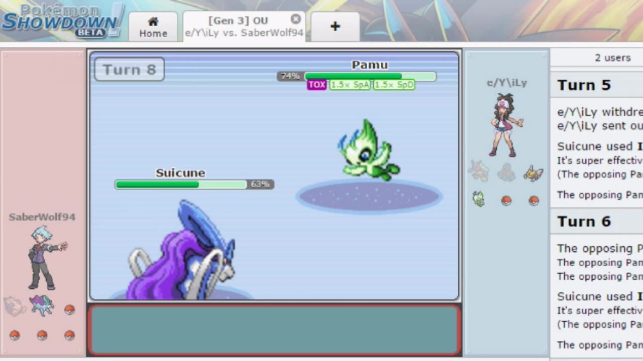 Pokemon Showdown! RSE OU Battles 9-11!
