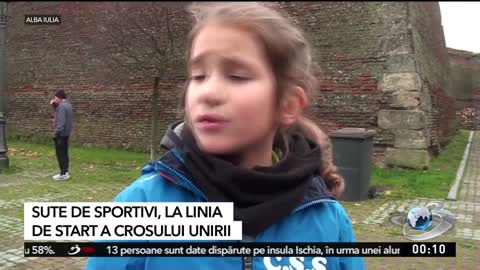 Femeie de 92 de ani, medic pensionar, pe locul 3 la Crosul Unirii de la Alba Iulia