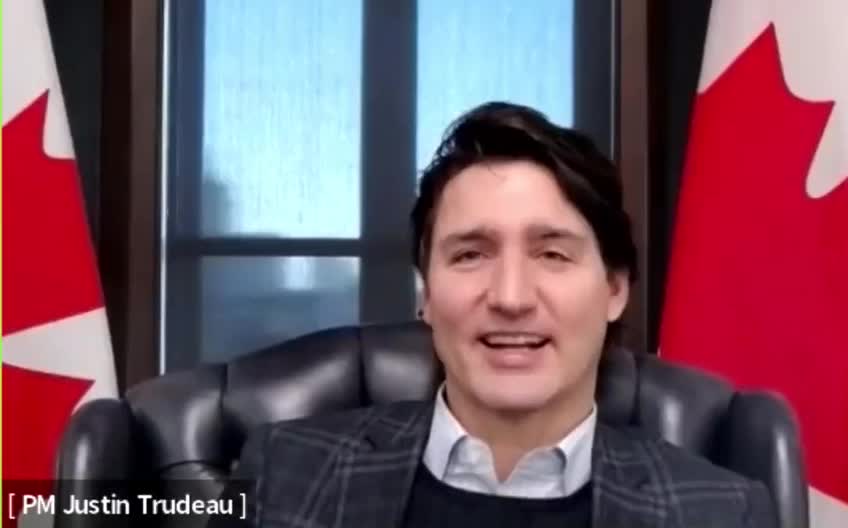 Canada's PM Trudeau:You're gonna get your vax as soon as you turn 5.I know you're excited.