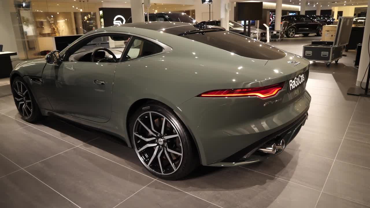 2021 JAGUAR F-TYPE Coupe R HERITAGE 60 EDITION V8 - One of Sixty - Sound, Interior, Exterior Details