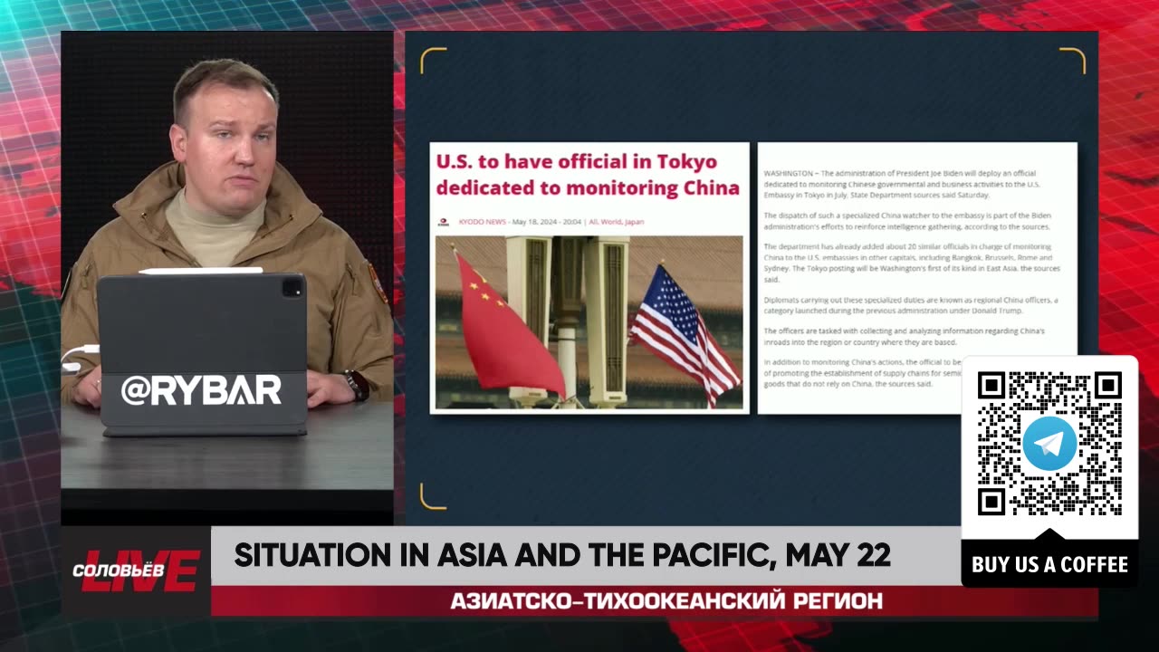 ❗️🌍🎞 Rybar Highlights of Asia-Pacific on May 22, 2024