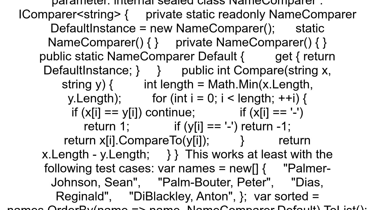 LINQ and CASE Sensitivity