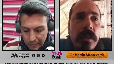 Dr. Martín Monteverde: Non existence of SARS-CoV-2, PCR farce, graphene flu jabs.