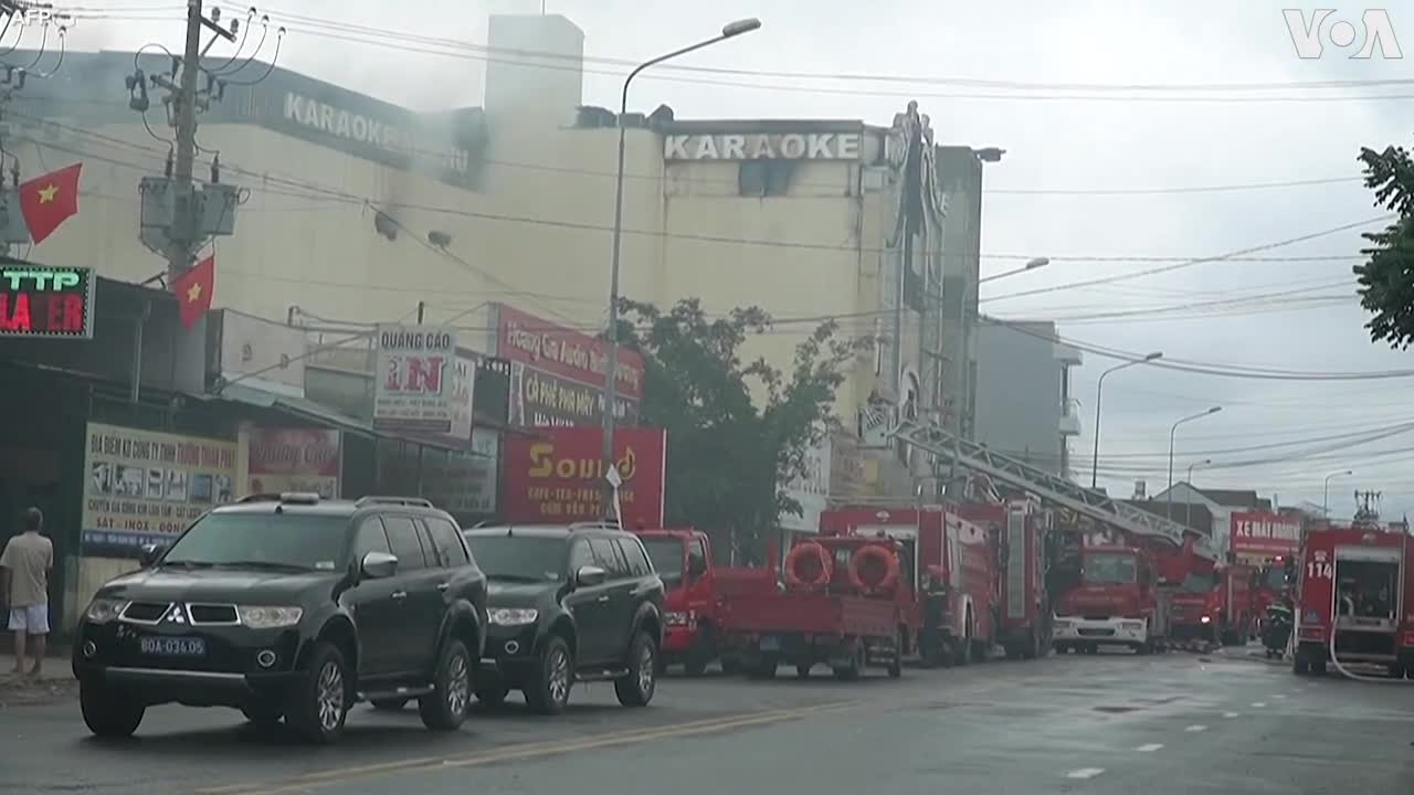 33 Dead in Karaoke Bar Fire in Vietnam