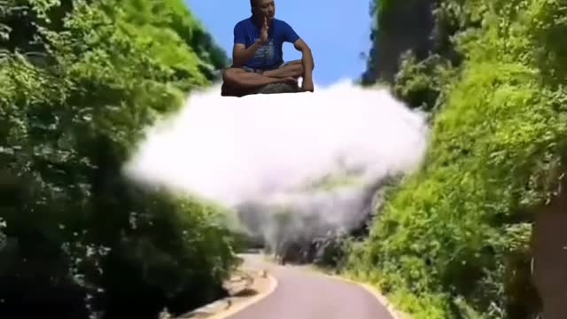 Terbang dengan awan kinton