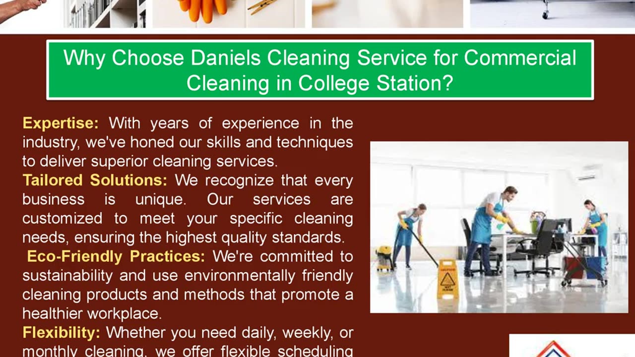 Upgrade Your Workspace with Premium Commercial Cleaning in College Station, TX