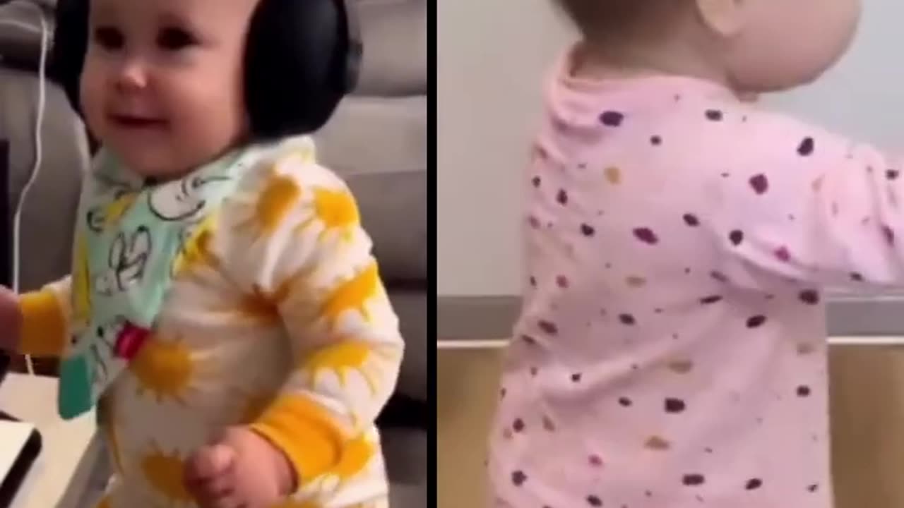 cute babies dancing