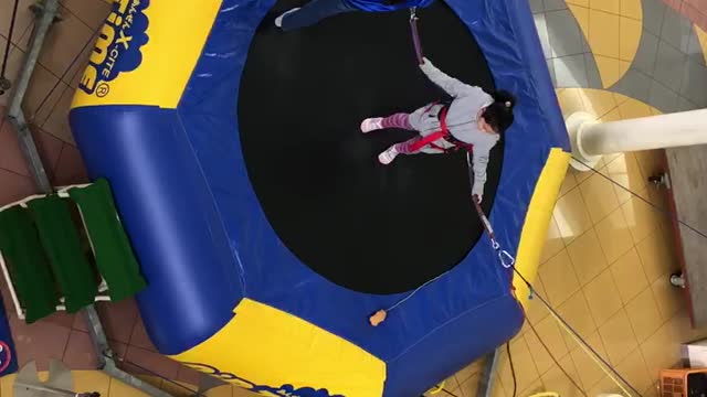 Japanese Children Playing in a Mall