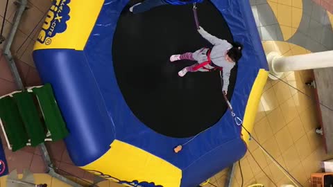 Japanese Children Playing in a Mall