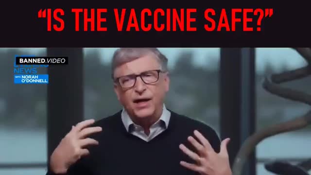 Bill Gates Asked About Covid Vax Damage, Sounds Dumb, Looks Like a Dork