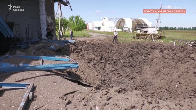 Civil-airfield-fired-on-in-Kharkiv-region-(video)