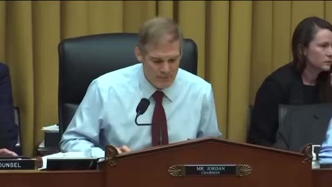 Jim Jordan exposing the truth!