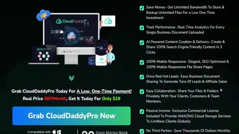 CloudDaddyPro Review: Access Lightning-Fast Cloud Storage