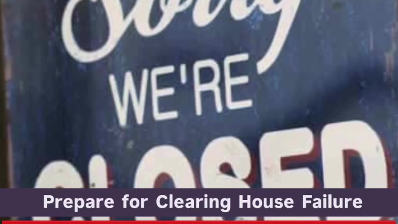 🚨BREAKING NEWS~CLEARING HOUSE~DTCC FAILURE REGULATION ON HIGH ALERT ‼️