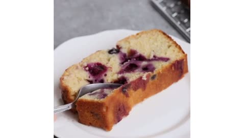 Light & Lemony Blueberry Bread, easy cooking recipes