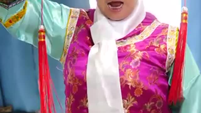 Funny mother and child