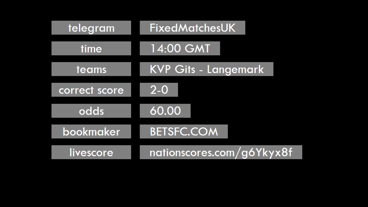 Free Fixed Matches - 18/11/2024