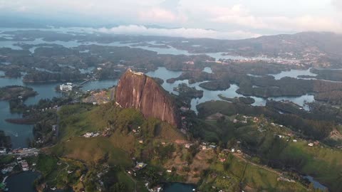 Sunset In Colombia