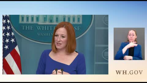 Jen Psaki's Last Press Conference is Just Sickening