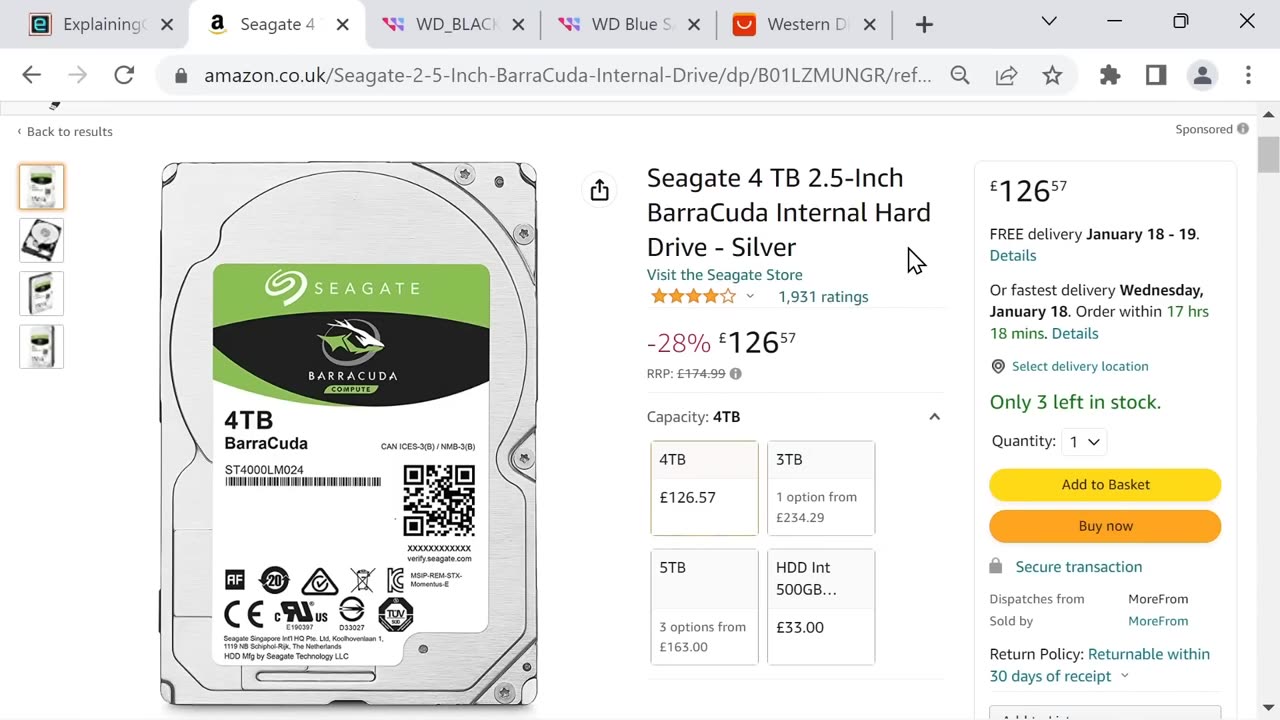 WD Elements 5TB HDD & My Backup Strategies