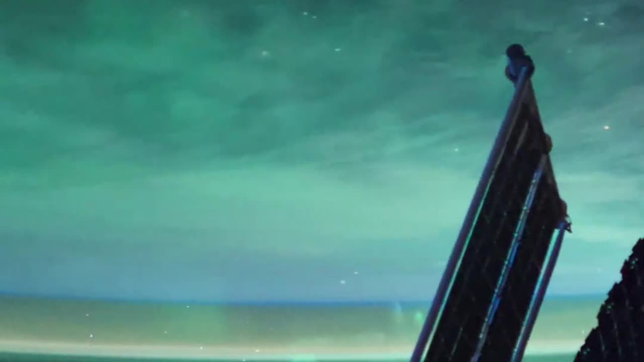 Northern Lights Seen From the International Space Station