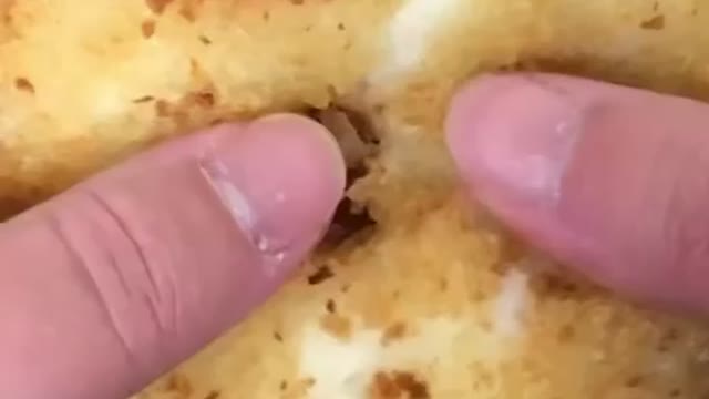 Cheesy potato donut
