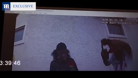 Leaked police bodycam footage shows George Floyd's arrest for the first time