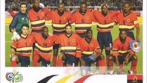 PANINI STICKERS ANGOLA TEAM WORLD CUP 2006