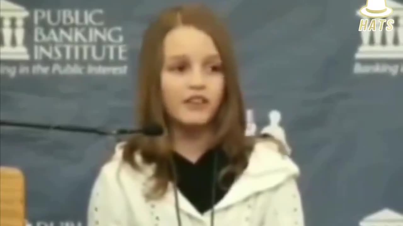 Girl brilliantly explains how the current financial system works against the people