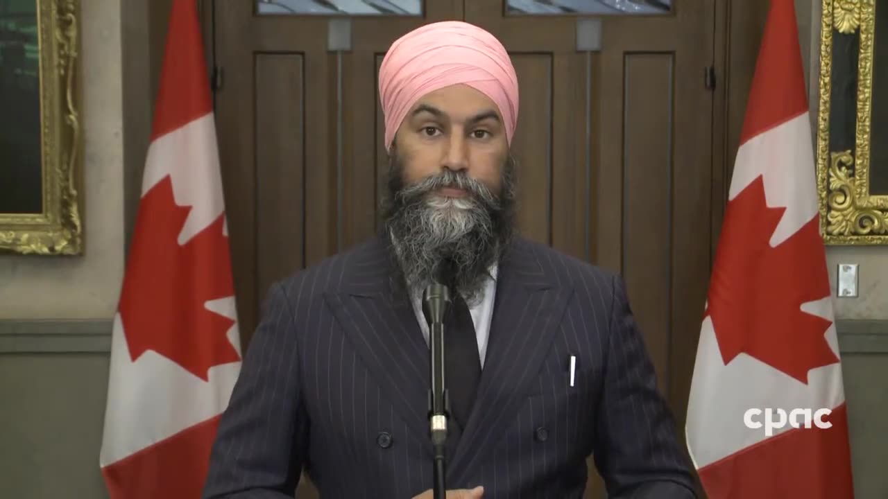 Canada: NDP Leader Jagmeet Singh on party's foreign interference motion, security for ministers - May 31, 2023