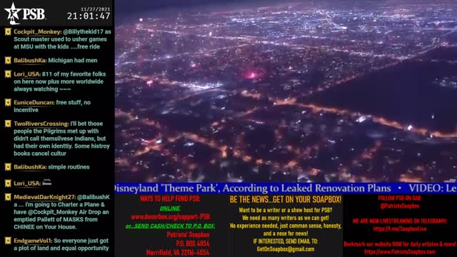 2021-11-27 19:00 EST - On a Wing and a Prayer: with Deb65 & Barb