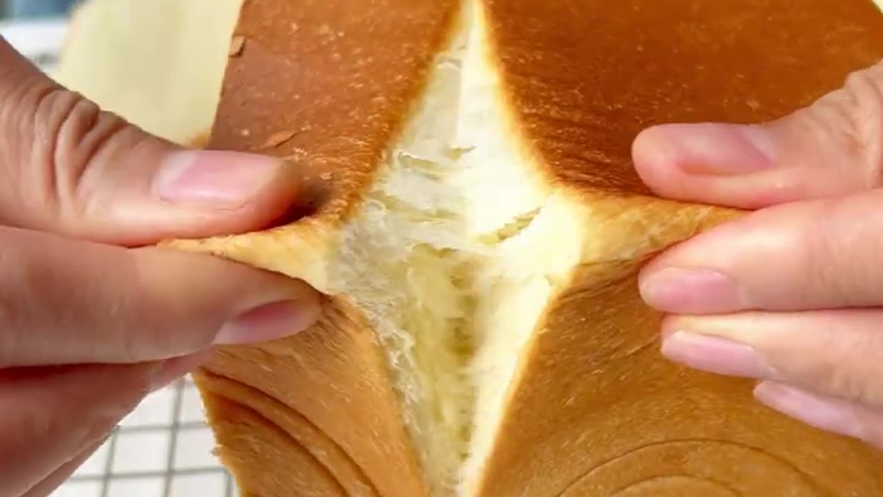 Soft Milky Bread Make at Home