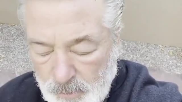 Alec Baldwin tiktok rambling covid vaccine vid