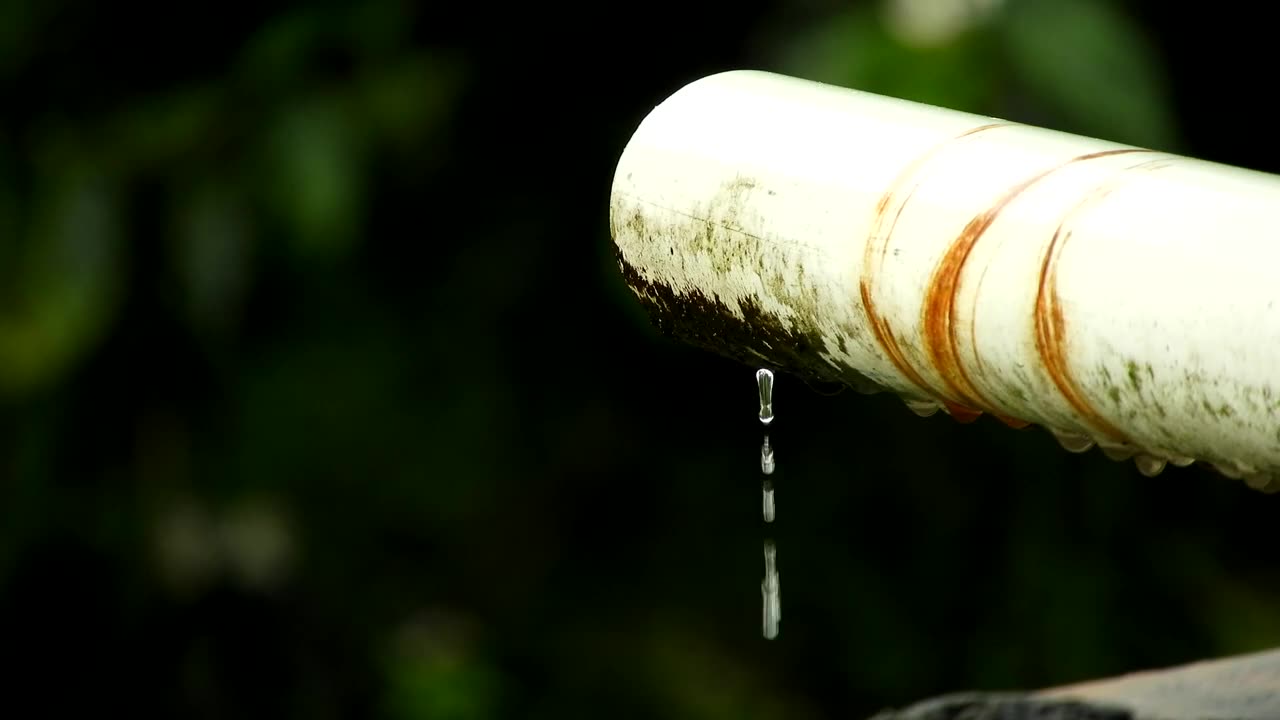 leaky water pipe