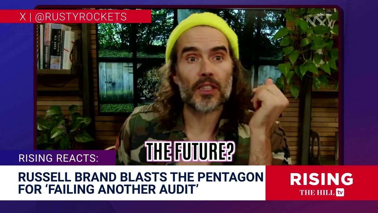 Russel Brand SLAMS Pentagon for FAILINGSixth Audit IN A ROW