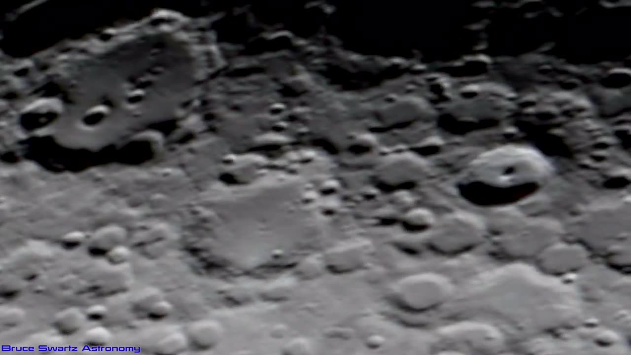 Living Entities & Ufo's on the Moon..Plus Identical Crater's?? Huh?