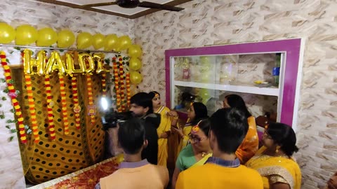 Haldi Ceremony in Indian Wedding 2