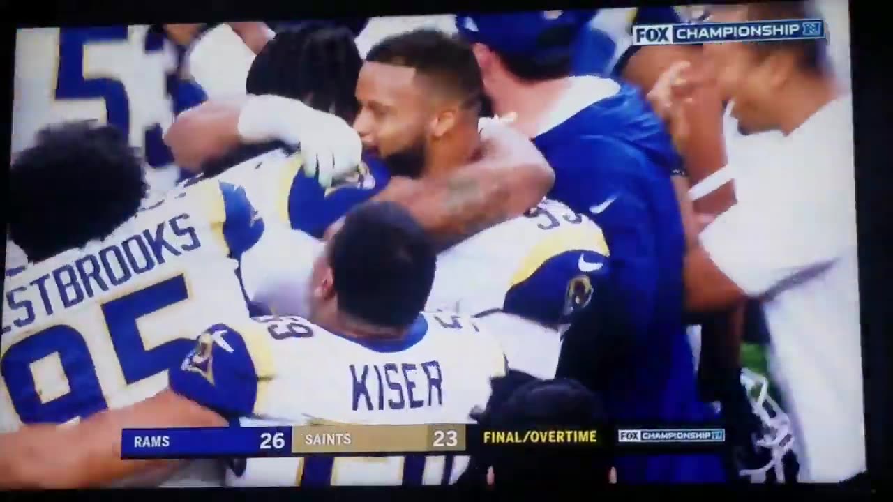 Rams game tying and winning FGs