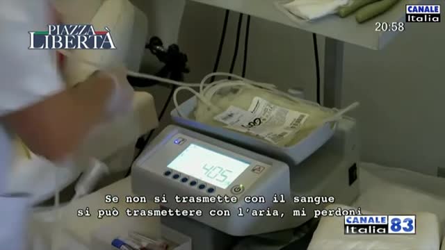 CANALE ITALIA 83 - Piazza Italia,Ricardo Delgado parla del grafene contenuto nei sieri Pfizer